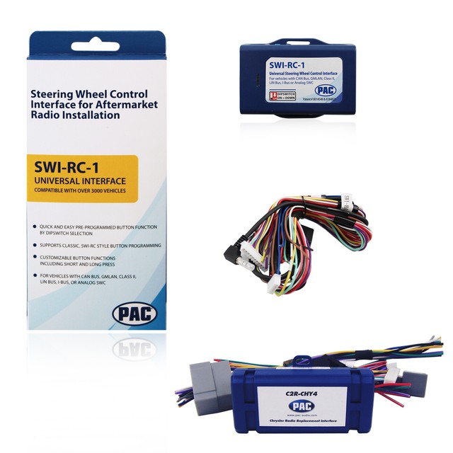 Radio Replacement Interface & Steering Wheel Control Adapter for Chrysler Dodge eBay