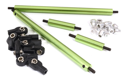C22933GREEN Integy Suspension Linkages & Hardwares for AX10 Scorpion