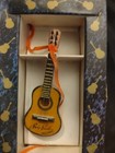 Elvis Presley Guitar Ornament Replica Of One Of Elvis Guitars With 2 HRC Pins — photo 3