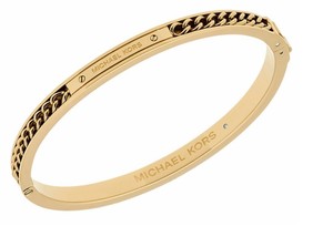 michael kors logo plaque bracelet