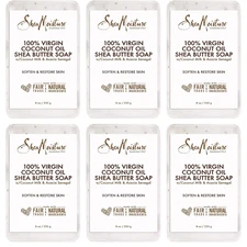 SheaMoisture Shea Butter Body Wash Bar Soap 8 Oz Bar - 6 pack