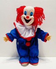 BOZO THE CLOWN DOLL 12" INCHES LARRY HARMON PICTURES CORP GOLDBERGER DOLL 3148