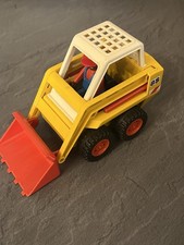 Playmobil 3507 Radlader Fahrzeug Baustelle mit Figur