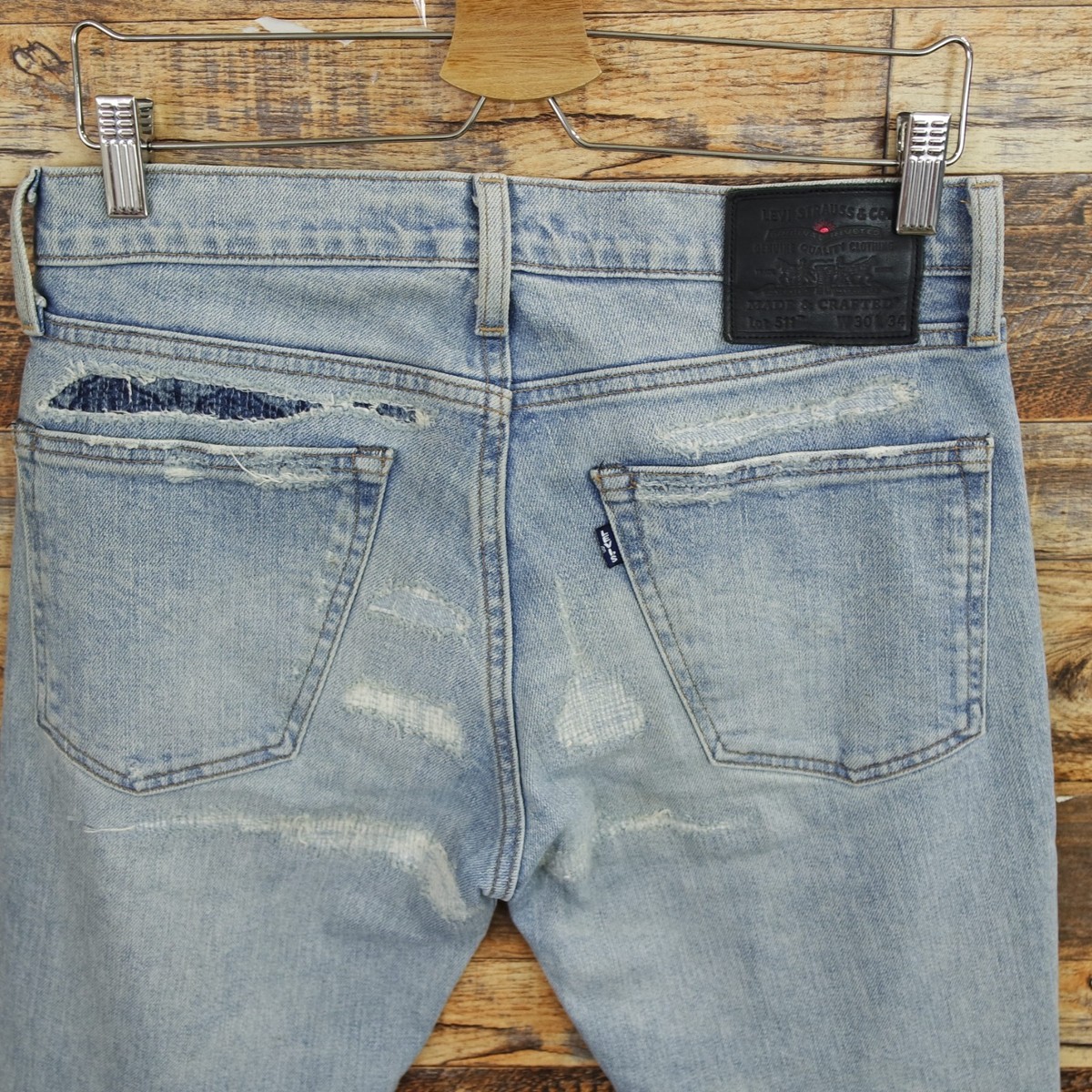 Levis Made and Crafted Jeans Selvedge Lot 511 Big E Mens 30x33