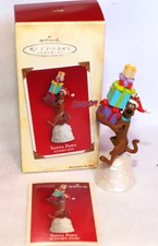HALLMARK KEEPSAKE SANTA PAWS SCOOBY DOO CHRISTMAS ORNAMENT 2004