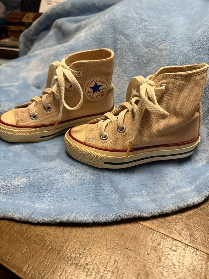 Vintage Converse Chuck Taylor’s Kids talla 8 NUNCA USADOS de los años 80. Imprescindible Foto 4 de 4
