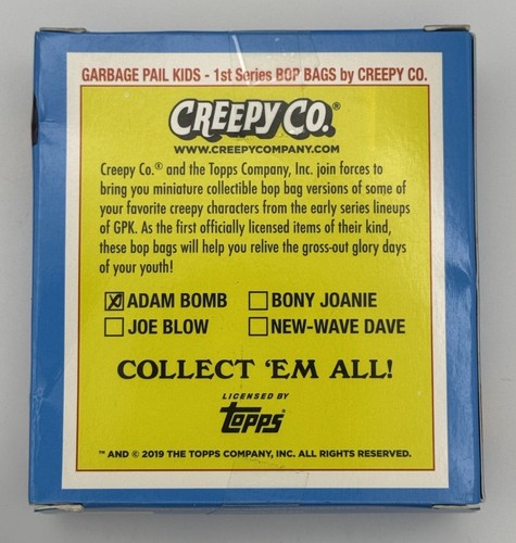 Topps Garbage Pail Kids Creepy Co MINI BOP BAG Set Of 4 Characters - New - Picture 6 of 6