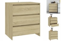 Sideboard Sonoma Eiche 70X41X75 Cm Spanplatte