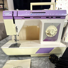 SINGER 8019 Electric Sewing Machine Portable Free Arm Buttonhole Foot Pedal