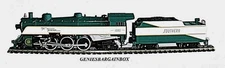 HO Scale SOUTHERN 'THE TENNESSEAN' Semi-Streamline 4-6-2 Loco IHC New M9868