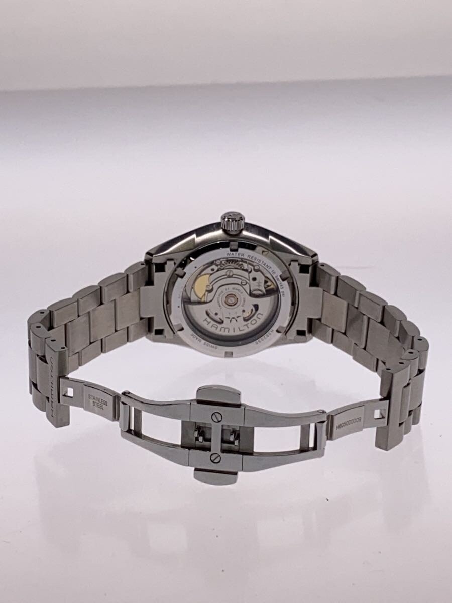 HAMILTON Jazzmaster Performer Auto Automatic Watch Analog Stainless BLK SLV H362 image 4