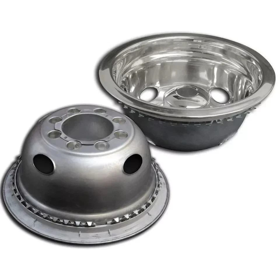 2014-25 Ford Transit 350 Van Bolt On 16" Dual Wheel Simulators Dually Rim Covers - Image 2 of 4