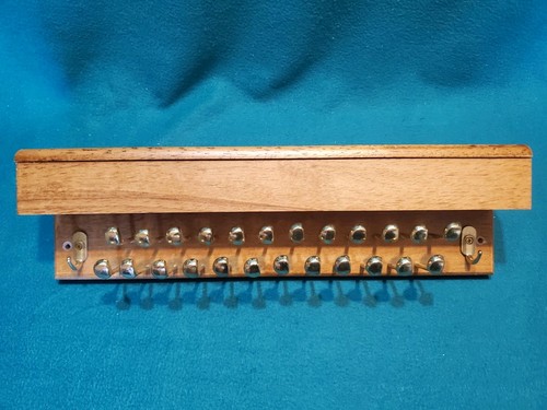 Golf Club Tie Rack With Jewelry Box Wall Mount