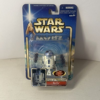 Attack Of The Clones R2-D2 Couruscant Sentry Figur 2002 Hasbro Star Wars Neu in OVP