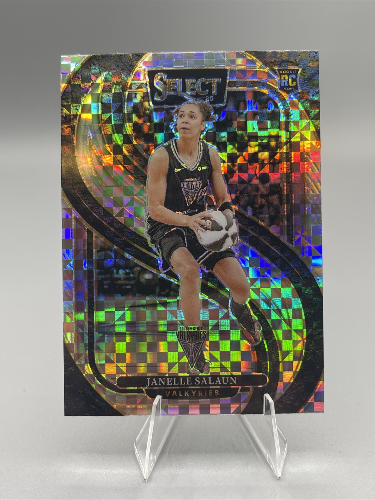 2025 WNBA Select - Janelle Salaun #169 - Rookie Premier Level (RC) Checkerboard view 1