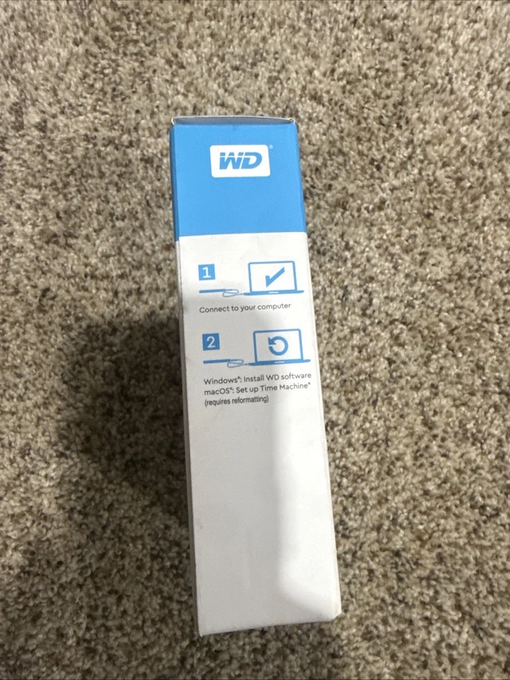 Brand New Sealed WD - Easystore 2TB External USB 3.0 Portable Hard Drive - Black - Image 4 of 4