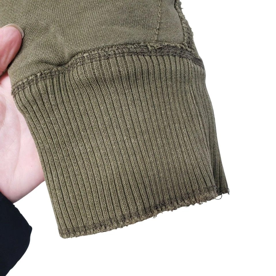 Sudadera con Capucha Y2K American Eagle Piel Sintética Forrada Sherpa Cremallera Completa Envejecida Para Hombres L Gruesa Foto 4 de 4