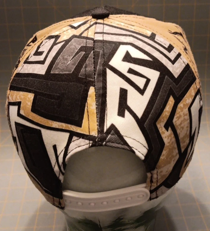 Unisex Adj Snapback Purdue University Boilermakers Graffiti AOP Graphic Hat Cap