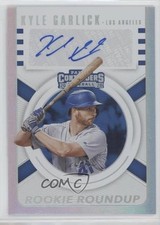 2020 Panini Contenders Rookie Roundup Championship 1/1 Kyle Garlick Auto 00k7