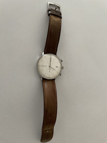 Junghans Chronoscope Max Bill 027/46000 04 defekt/überholungsbedürftig