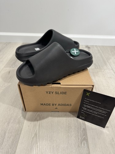 Adidas Yeezy Slide Onyx HQ6448 Size(s) 10-11 100% Authentic Brand New