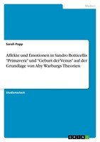 Affekte Und Emotionen In Sandro Botticellis Primavera Und Geburt Der Venus...
