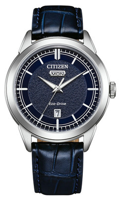CITIZEN Eco Drive  AW0151-00LC   Elegante Herren Solar Uhr ,Datumsanzeige Neu