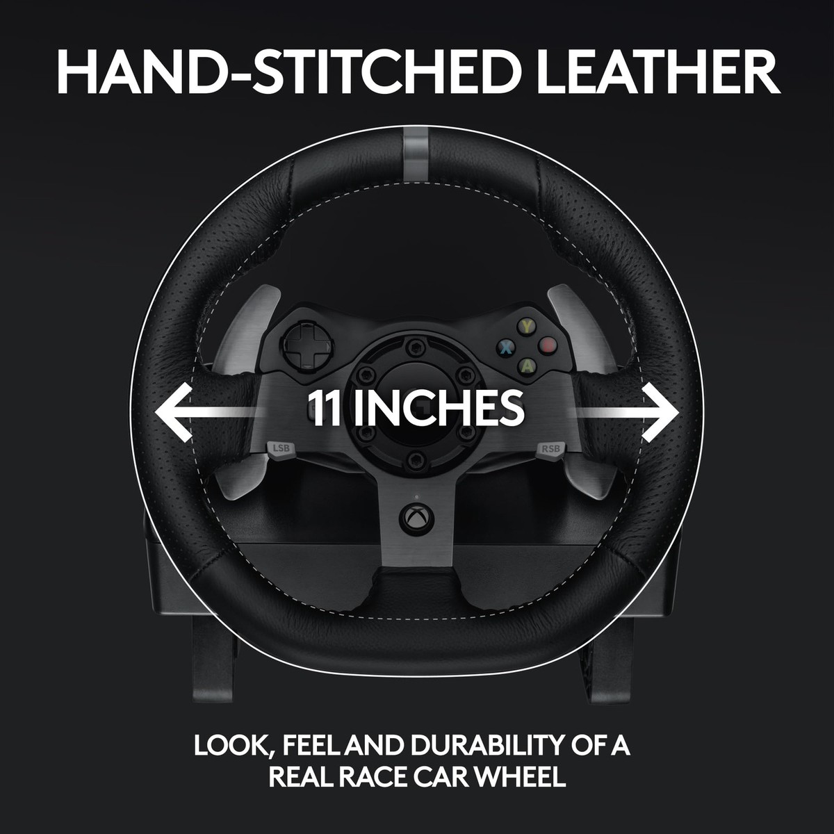 Logitech G920 Driving Force Racing Wheel for Xbox One and PC (941