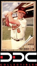 1962 Topps #513 Whitey Herzog Baltimore Orioles Very Good