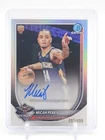MICAH PEAVY 2025-26 BOWMAN CHROME REFRACTOR ROOKIE AUTO /499 Q2045