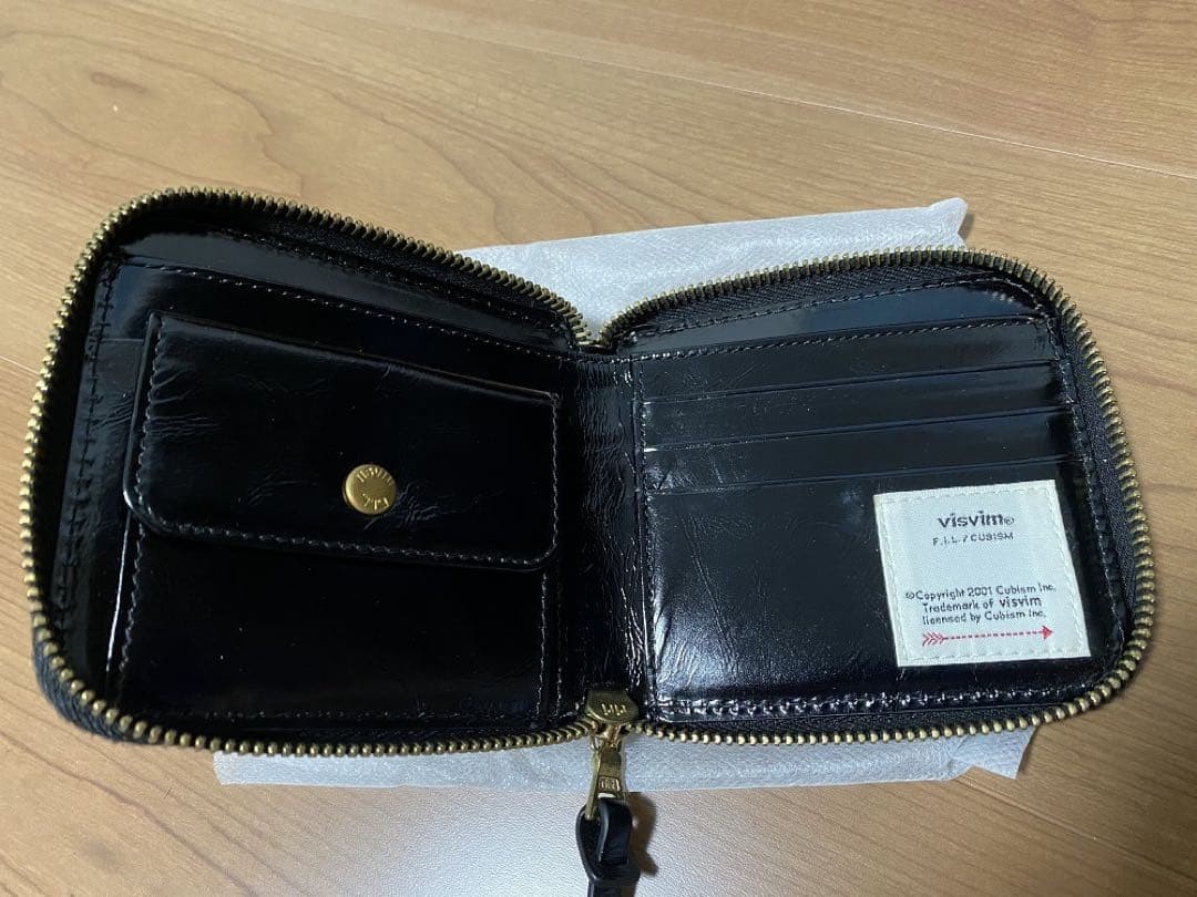 Visvim Men Wallet Veggie Bi-Fold Cowhide Limited Edition VHTF