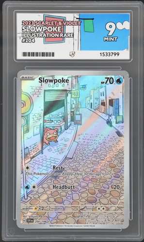 Slowpoke graded ACE 9 for sale on eBay