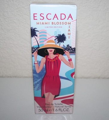 Escada Miami Blossom Limited Edition EDT Eau de Toilette 50 ml Neu & versiegelt