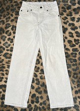 Levi s Jeans Kids Size 8 505 Youth Slim Fit Straight Blue Denim Vintage