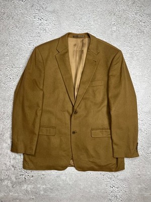 Tailor & Son 100% Cashmere Camel Blazer Sport Coat Jacket Size 58