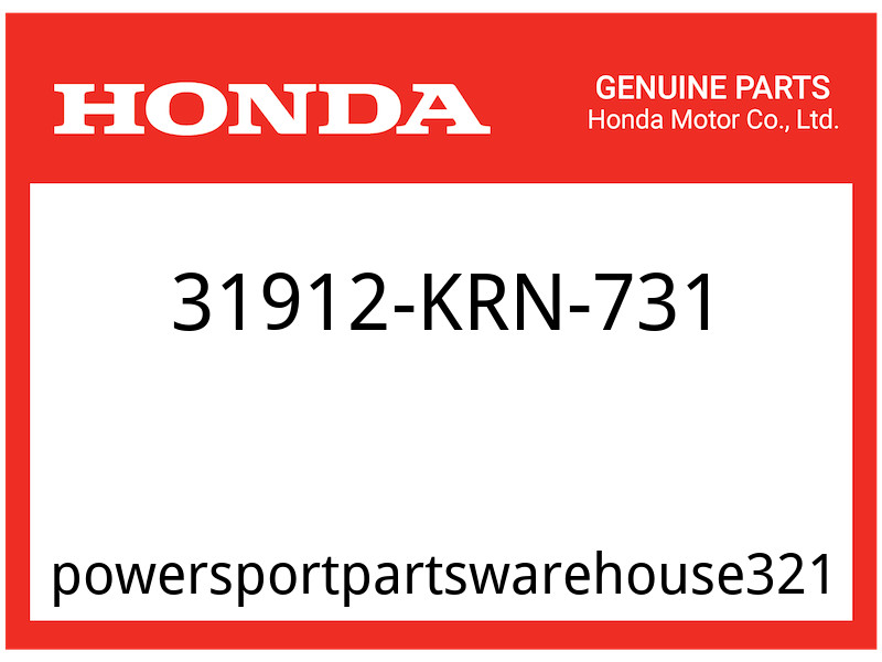 Honda OEM Part 31912-KRN-731 SPARK PLUG R0409B-9 NGK