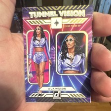 Donruss A'ja Wilson Tunnel Vision, Franchise Features Las Vegas Aces (2)
