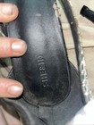 She&In Size 40 Black Rhine Stone Open Toe Stilllettos Heels — photo 4
