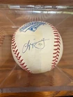 Chipper Jones autographed baseball, 1995 World Series Atlanta Braves
