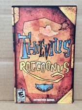 Sly Cooper and the Thievius Raccoonus Sony PlayStation 2 Manual Booklet Only