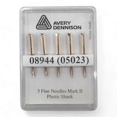 5 x Avery Dennison Mark II feine Etikettierpistole Nadeln - passt feinem Stoff Mk 2 Pistolen