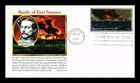 DR JIM STAMPS US COVER BATTLE OF FORT SUMTER CIVIL WAR FDC PANDA CACHET
