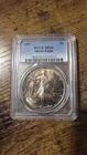 1987 American Silver Eagle PCGS MS66 Rainbow Toned Key Date 1oz .999 (8746)