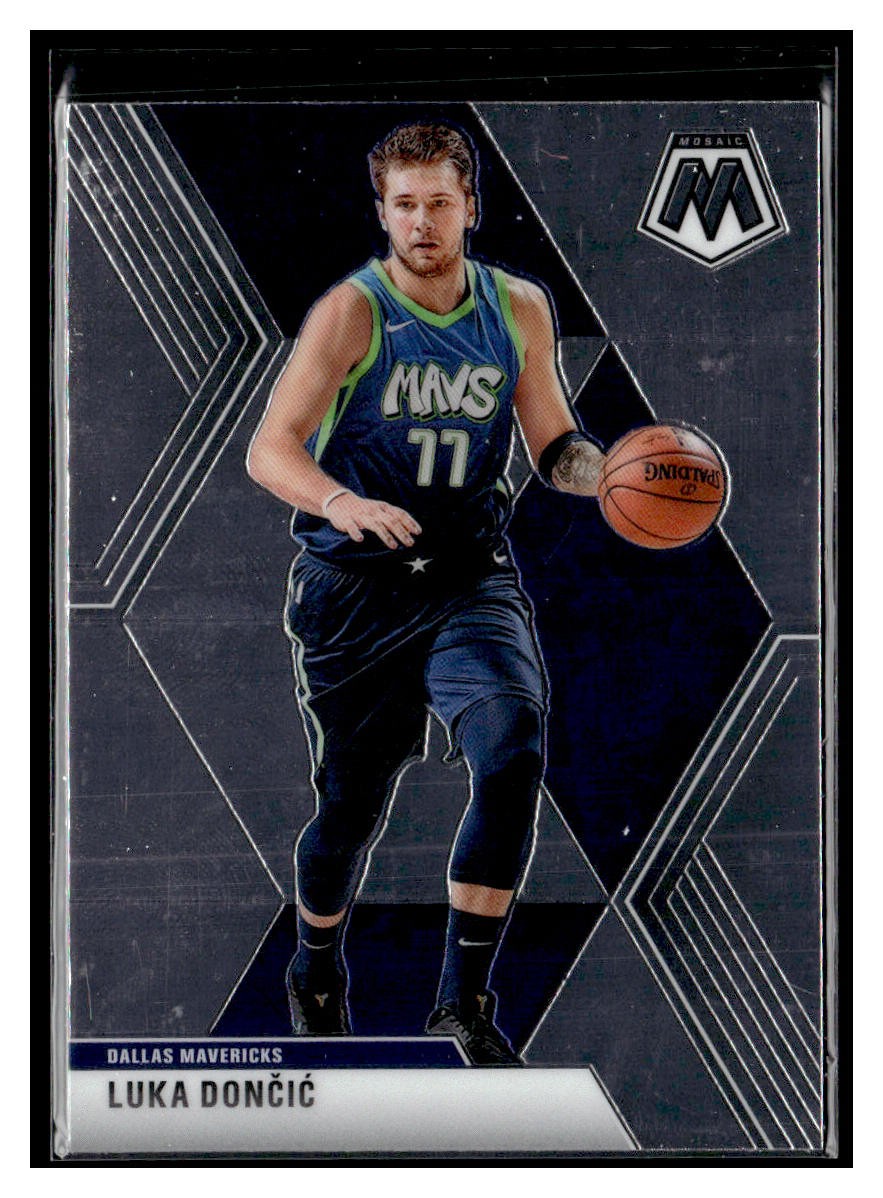 2019-20 Panini Mosaic #44 Luka Doncic Dallas Mavericks