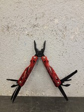 Snap-On Tools Red Multi-Tool Folding Pocket Knife w/ Pliers – Compact Tool
