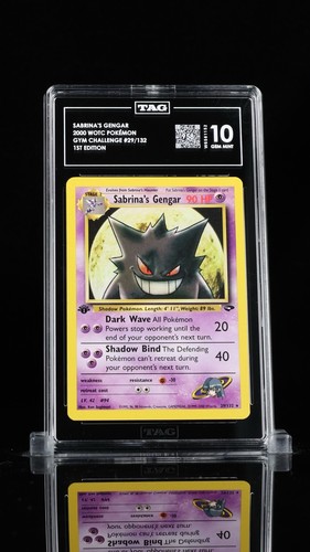 Sabrina's Gengar (1st Edition) graded TAG 10 for sale on eBay