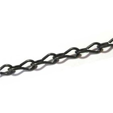 16 Gauge Jack Chain Black 10'Hank