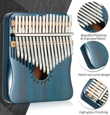 Kalimba Thumb Piano 17 Keys, Portable Mbira Finger Piano Gifts for Kids and A...