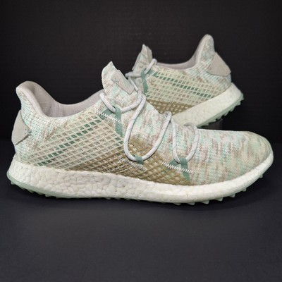 Adidas CrossKnit DPR Golf Chalk White Green Tint Shoes EF0463 Women's Size 11
