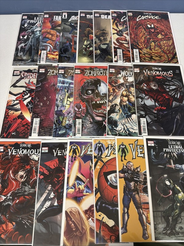Venom War 2024 Tie In Lot of 19x Comics 1st Print Marvel Comics Lot NM *W16